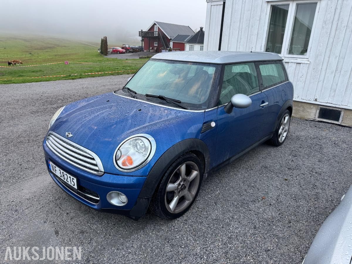 2009 MINI CLUBMAN 1.6D 109HK CHROME LINE SPORTSSETER SPORTSRATT