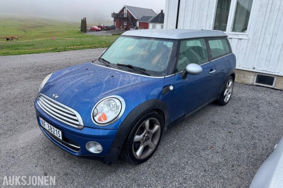 2009 MINI CLUBMAN 1.6D 109HK CHROME LINE SPORTSSETER SPORTSRATT