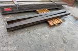 3 STK ROYAL SORT LIMTRESØYLER 140 X 140 MM – LENGDE CA. 300 CM - OVERSKUDD