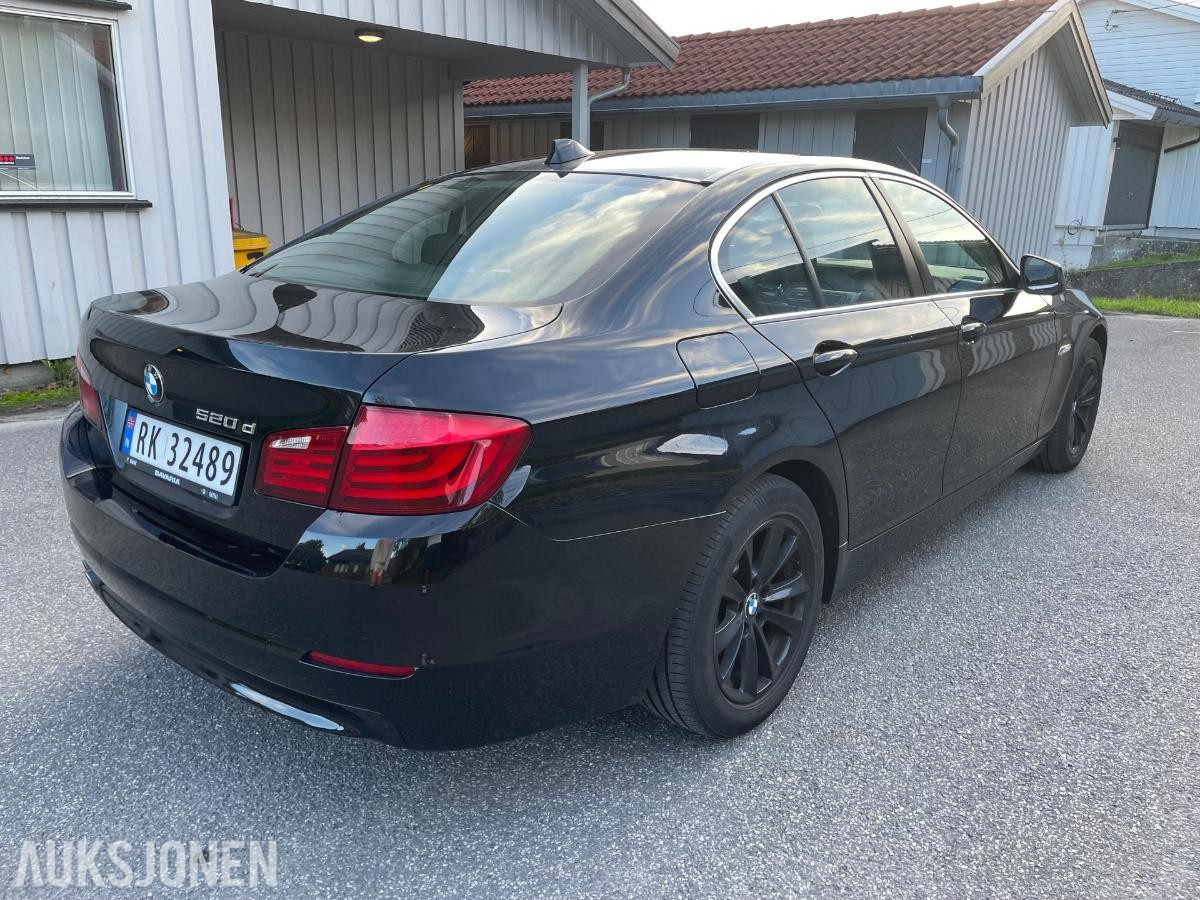 2011 BMW 520D 2.0 163hk AUTOMAT HENGERFESTE SKINNINTERIØR EU OK 07.2027