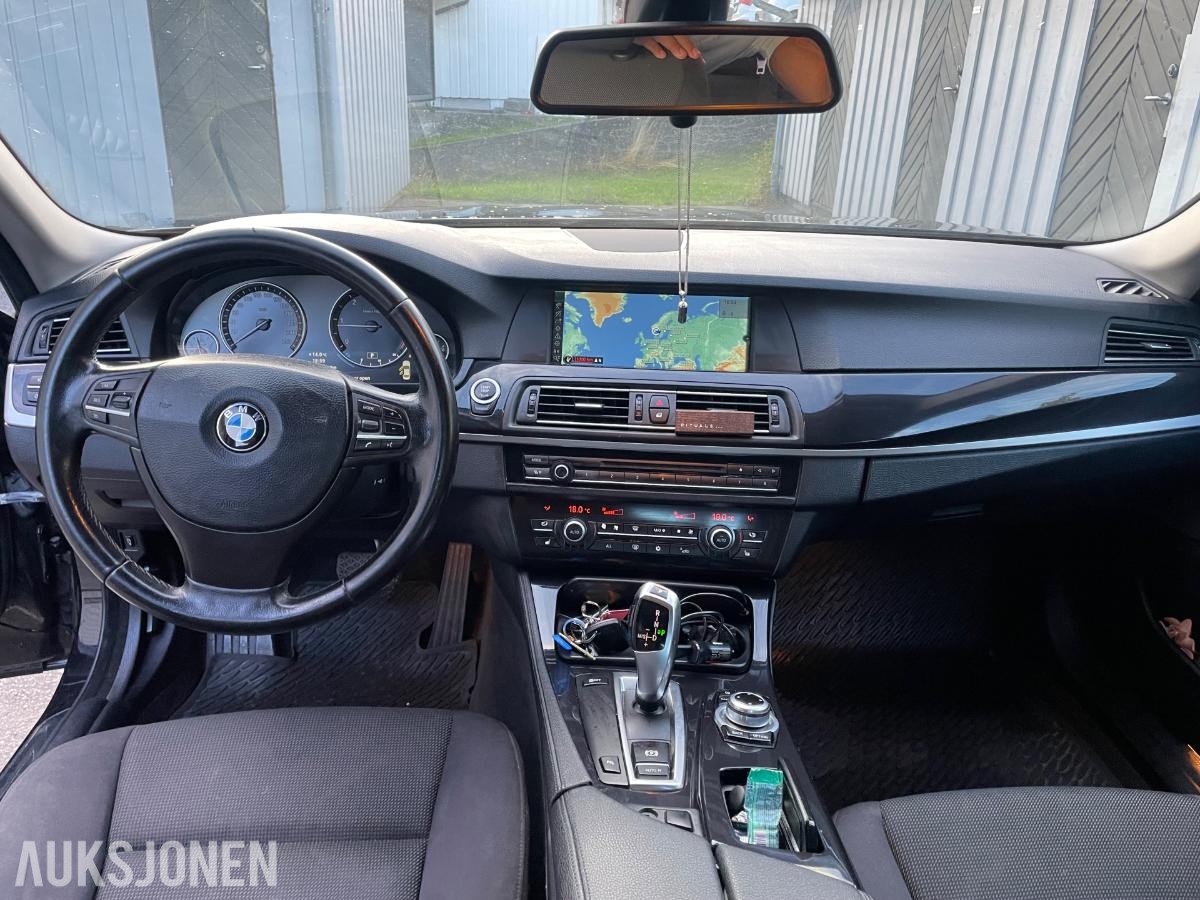2011 BMW 520D 2.0 163hk AUTOMAT HENGERFESTE SKINNINTERIØR EU OK 07.2027