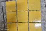 Keramisk flis Gul 10x10 - Ca 90 kvm