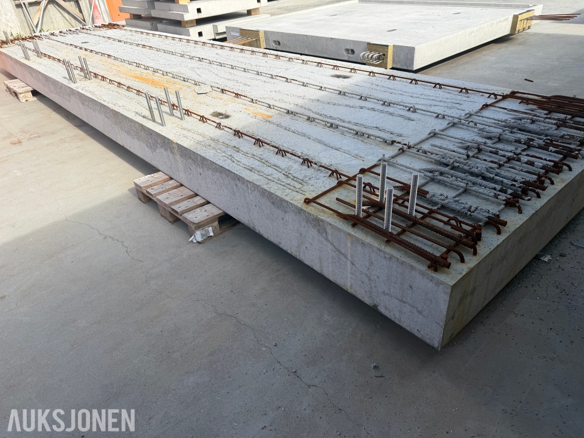 2026 BROMODUL I BETONG - KLAR FOR PÅSTØP - 796CM X 200CM - 12750 KG - CE MERKET
