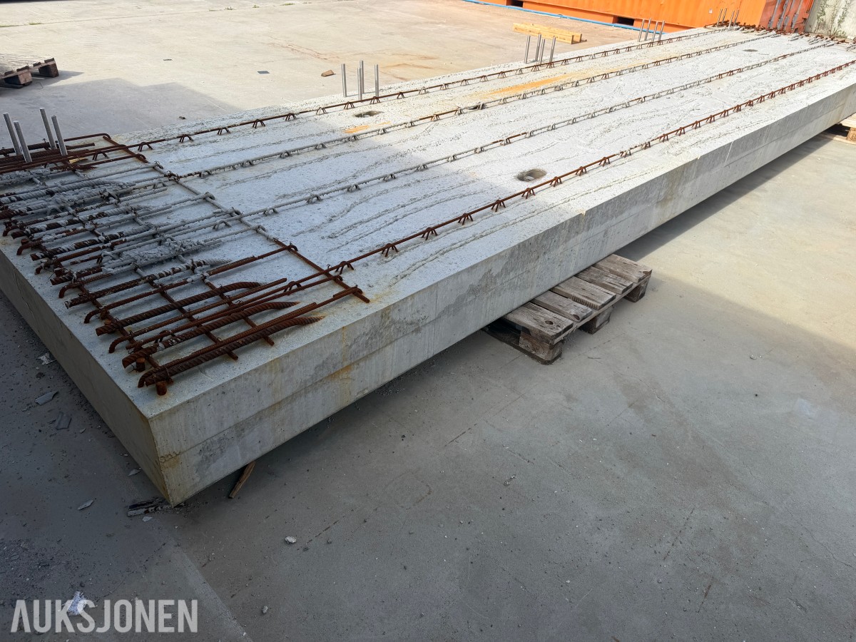 2026 BROMODUL I BETONG - KLAR FOR PÅSTØP - 796CM X 200CM - 12750 KG - CE MERKET