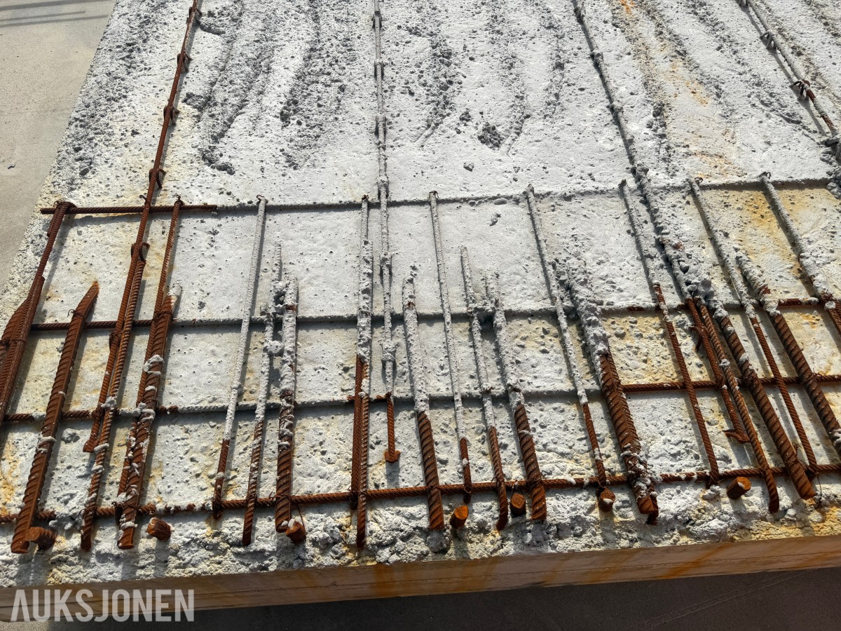 2026 BROMODUL I BETONG - KLAR FOR PÅSTØP - 796CM X 200CM - 12750 KG - CE MERKET