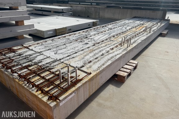 2026 BROMODUL I BETONG - KLAR FOR PÅSTØP - 796CM X 200CM - 12750 KG - CE MERKET