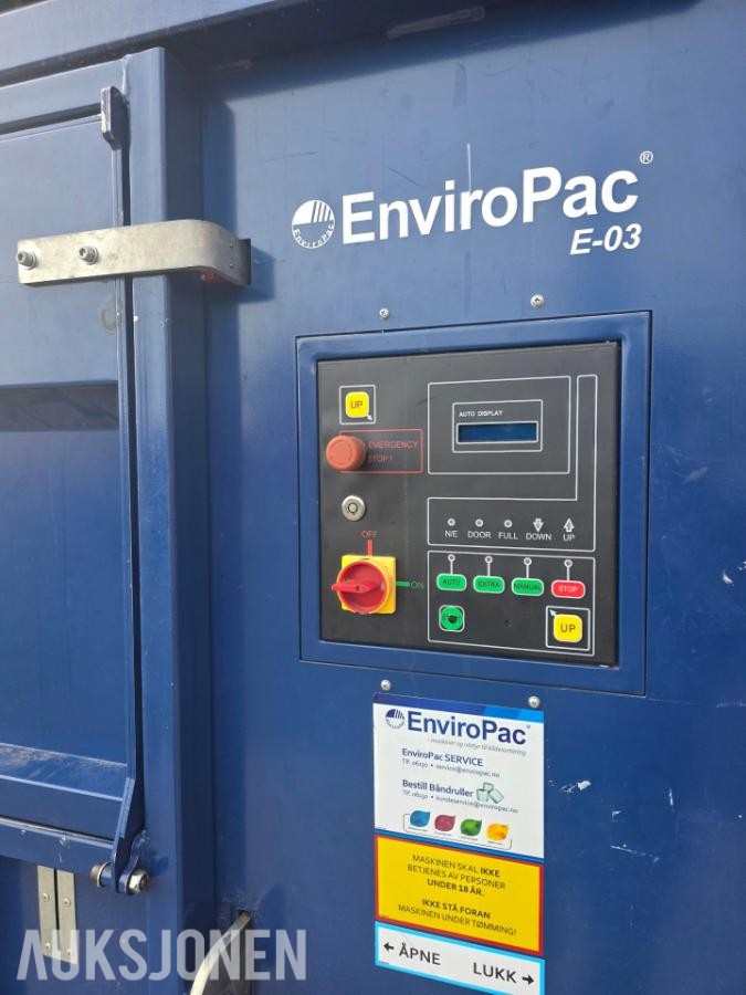 2016 ENVIROPAC E-03 Pappresse