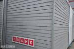 Åpen 2WC A30 brakke med garderobe og sanitærrom