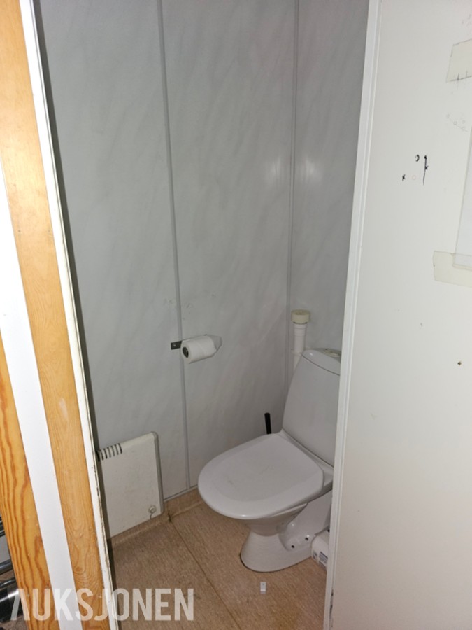 Vask/Dusj/Skift 10 P A30 garderobe- og sanitærbrakke