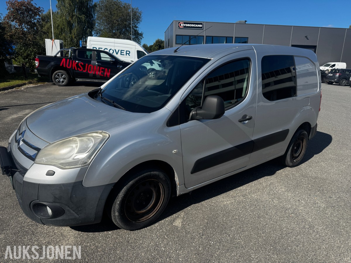 2012 Citroen BERLINGO 1.6-90 D HENGERFESTE 3-SETER