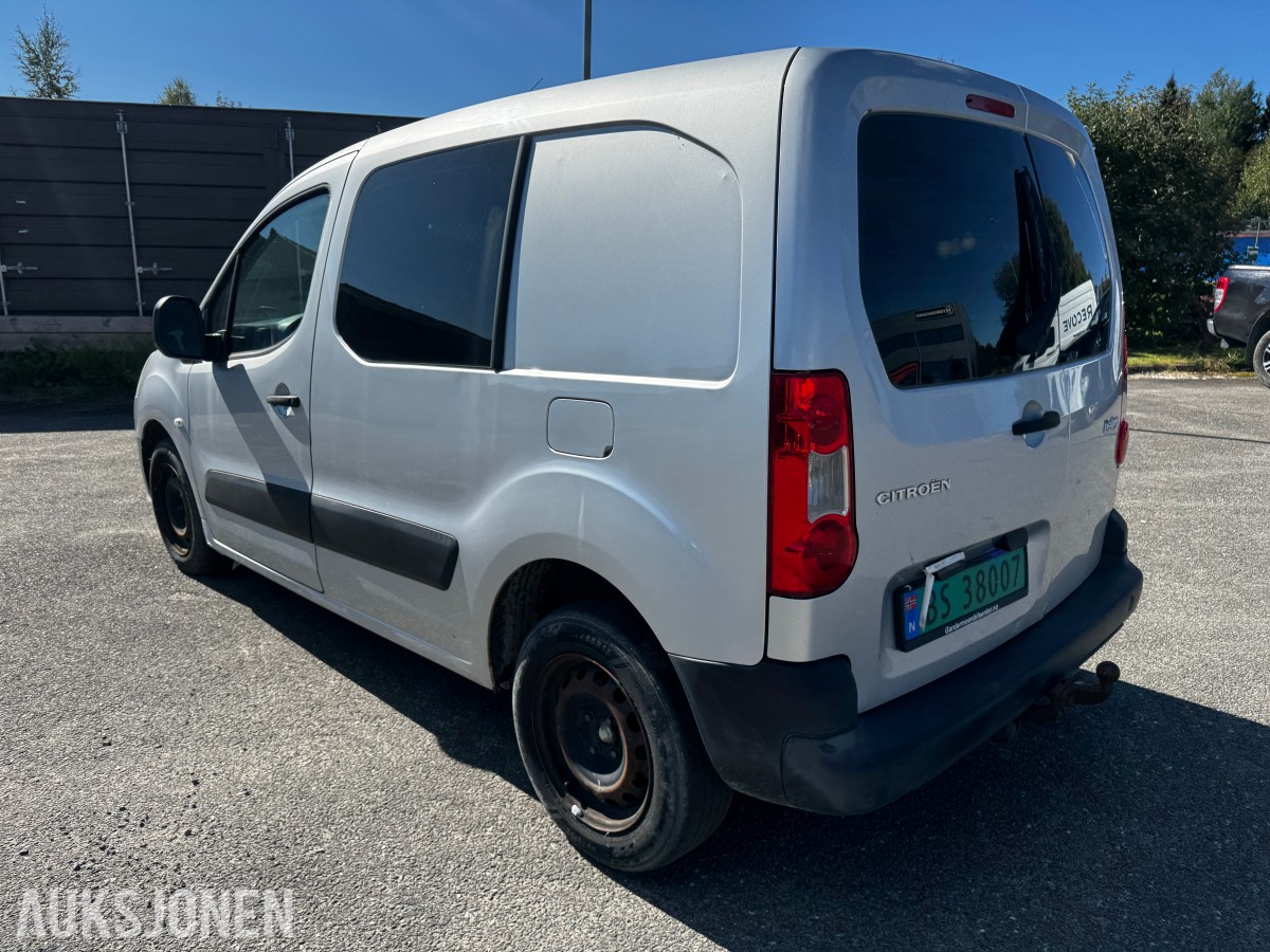 2012 Citroen BERLINGO 1.6-90 D HENGERFESTE 3-SETER