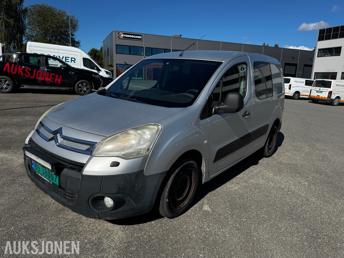 2012 Citroen BERLINGO 1.6-90 D HENGERFESTE 3-SETER