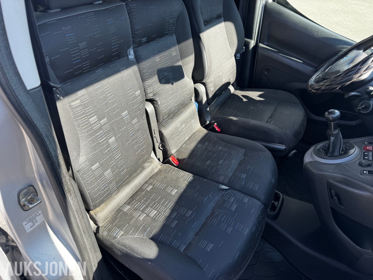 2012 Citroen BERLINGO 1.6-90 D HENGERFESTE 3-SETER