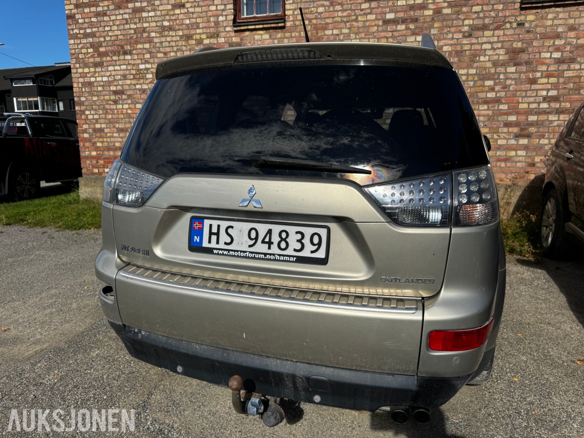 2008 Mitsubishi OUTLANDER 2.0-140 D 4WD 7-SETER HENGERFESTE