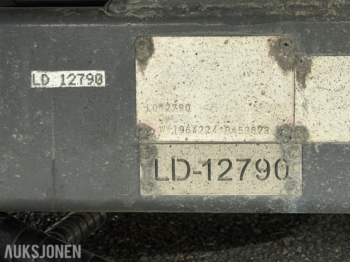 2020 Istrail tippkasse/påbygg LD-12790, m/ hydraulikk