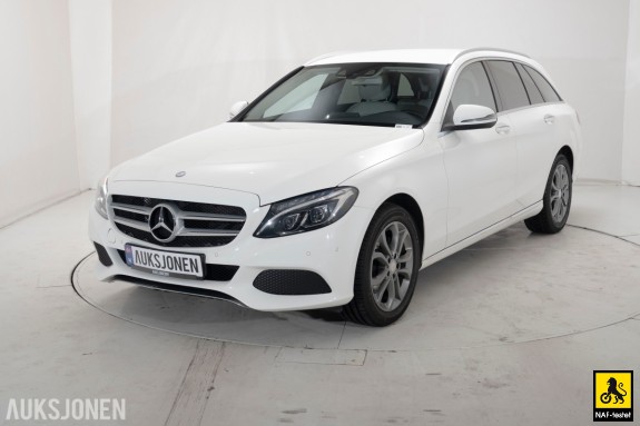 2015 Mercedes-Benz C-Klasse C 180 156HK AUT HENGERFESTE KAMERA SKINN LED CRUISE