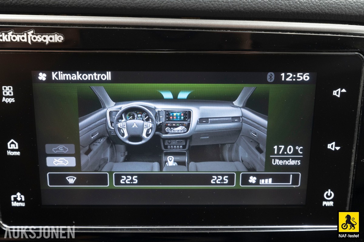 2017 Mitsubishi OUTLANDER PHEV 4WD HENGERFESTE KAMERA ROCKFORD FOSGATE CRUISE