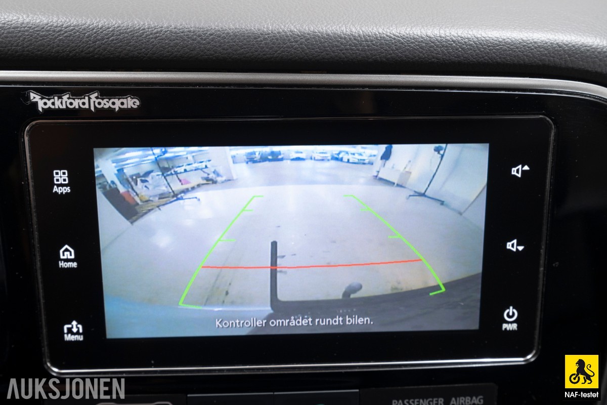 2017 Mitsubishi OUTLANDER PHEV 4WD HENGERFESTE KAMERA ROCKFORD FOSGATE CRUISE