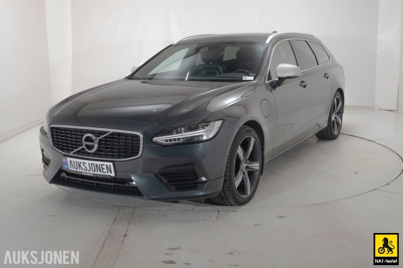 2018 Volvo V90 T8 390 HK R-DESIGN PANORAMA ACC HENGERFESTE KAMERA LED NAVI 