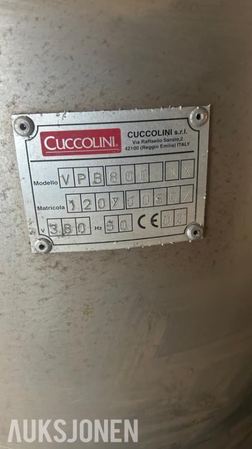 2007 Virto-Cuccolini VPB 800 1/X vibrerende siktemaskin
