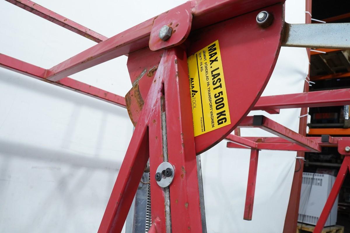 Alia Tool 10600 vippebar platevogn / Gipsplatevogn, 500 kg