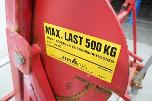Alia Tool 10600 vippebar platevogn / Gipsplatevogn, 500 kg