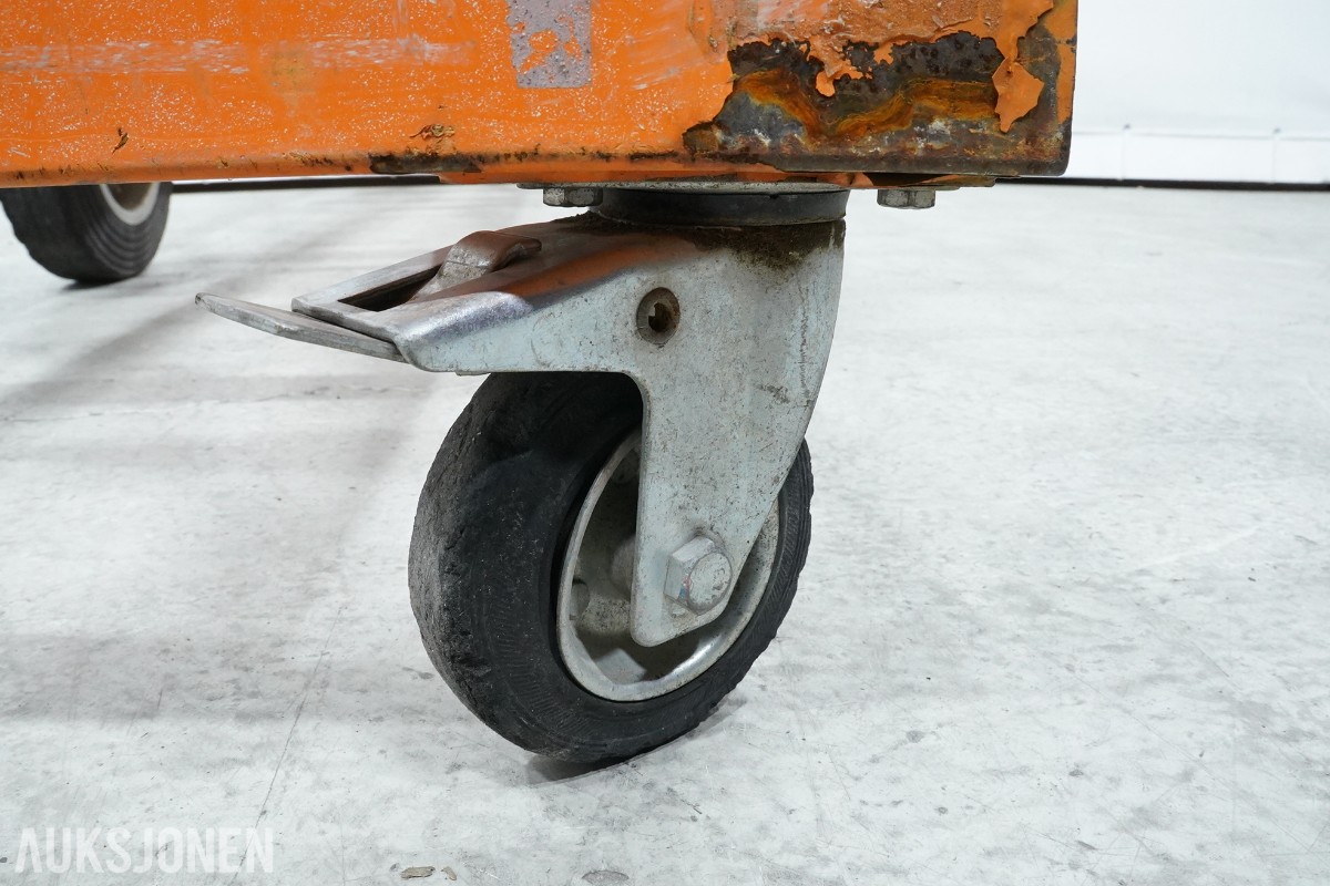 Workman platevogn for gips- og bygningsplater – 450 kg