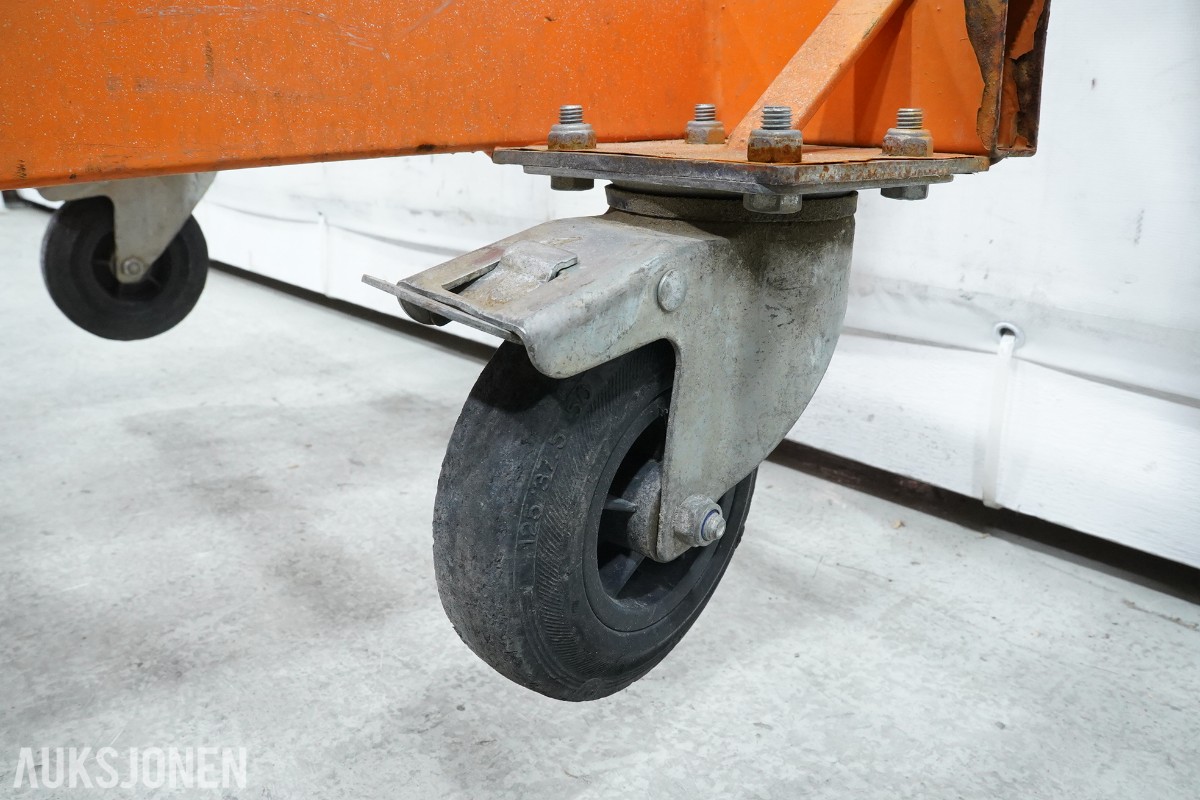 Workman platevogn for gips- og bygningsplater – 450 kg