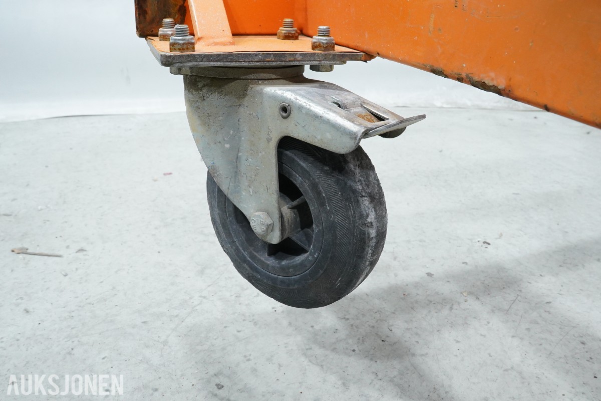 Workman platevogn for gips- og bygningsplater – 450 kg