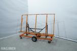 Workman platevogn for gips- og bygningsplater – 450 kg