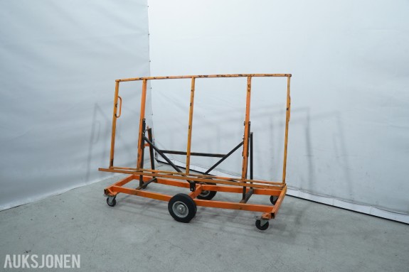 Workman platevogn for gips- og bygningsplater – 450 kg