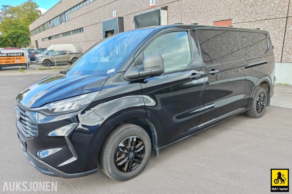 2024 Ford Transit Custom 320 2,0 TDCi 170 HK L2 AUT AWD HENGERFESTE ACC VARMER NAVI LED SKYVEDØRER 