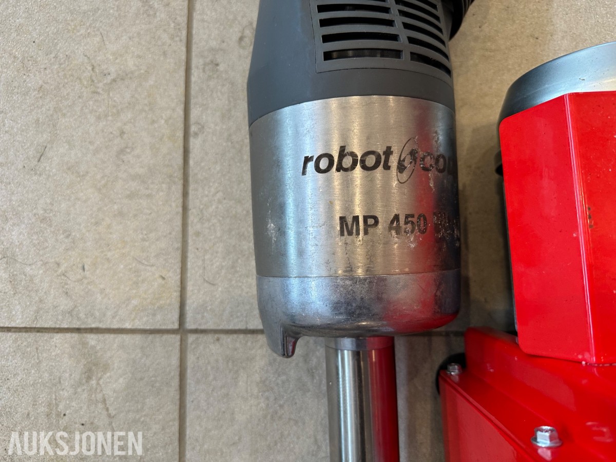 GGMgastro pastamaskin NMF5 med Robot Coupe stavmikser