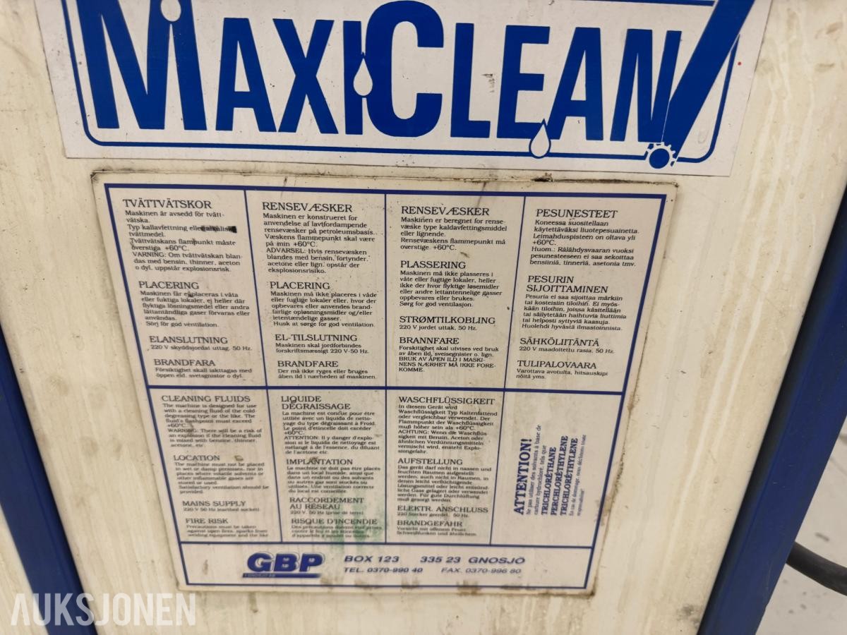 Maxi Clean Delevasker