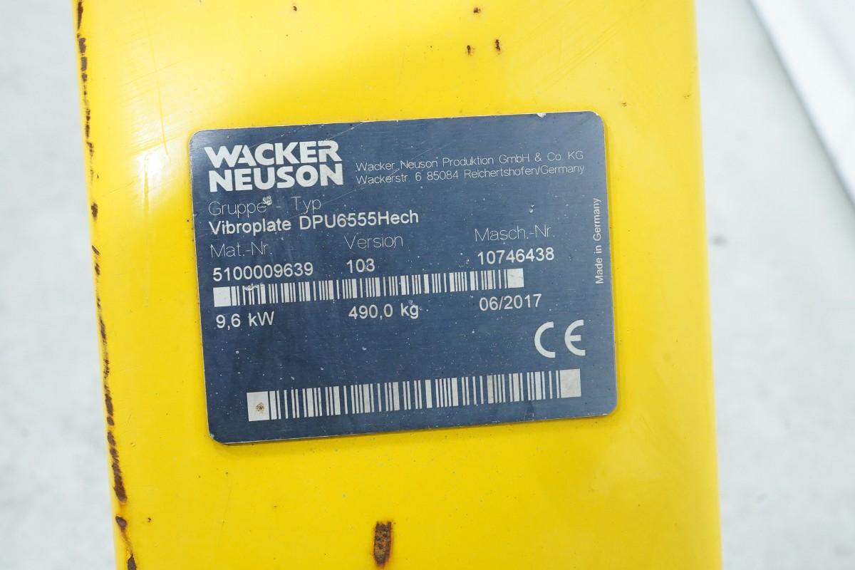 2017 Wacker Neuson DPU6555Hech reversibel vibroplate