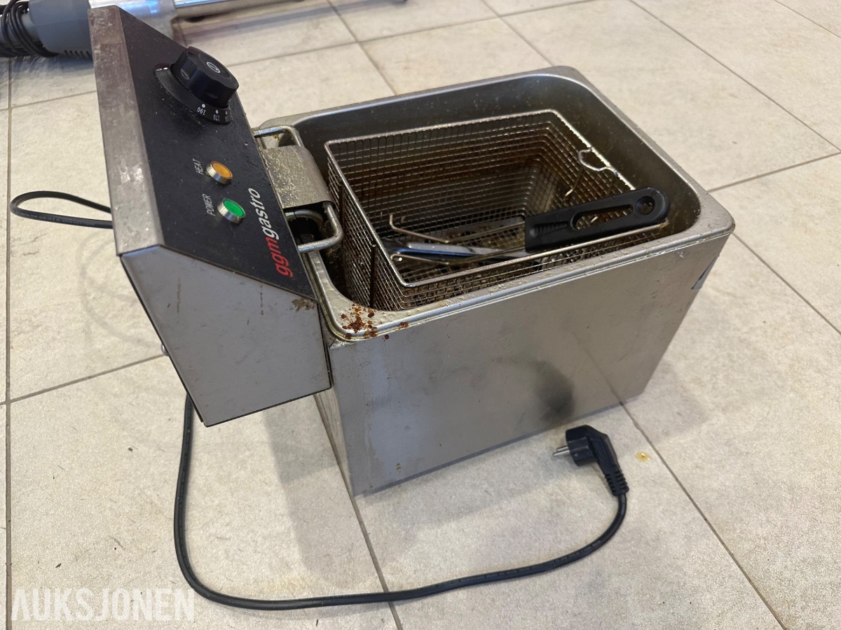 GGM Gastro EFK343-8 frityrkoker 5 liter – 3,25 kW