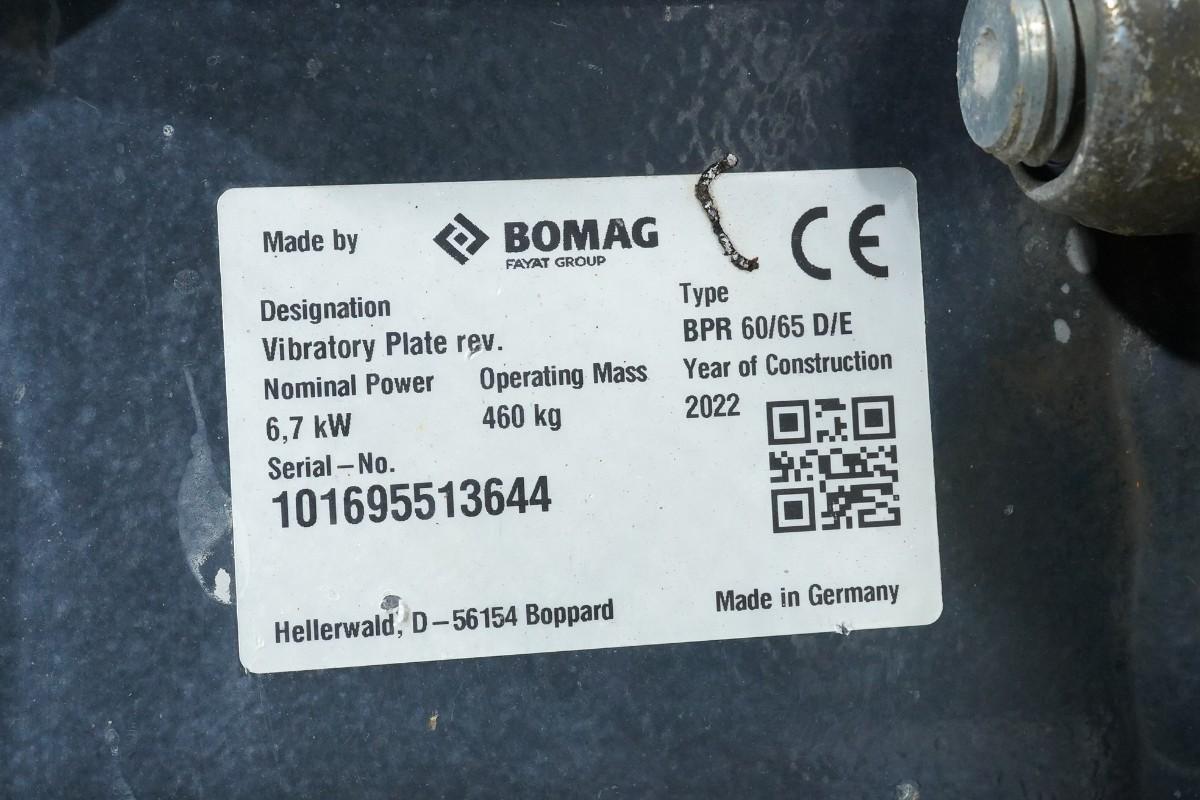 2022 BOMAG BPR 60/65 D/E reversibel vibroplate