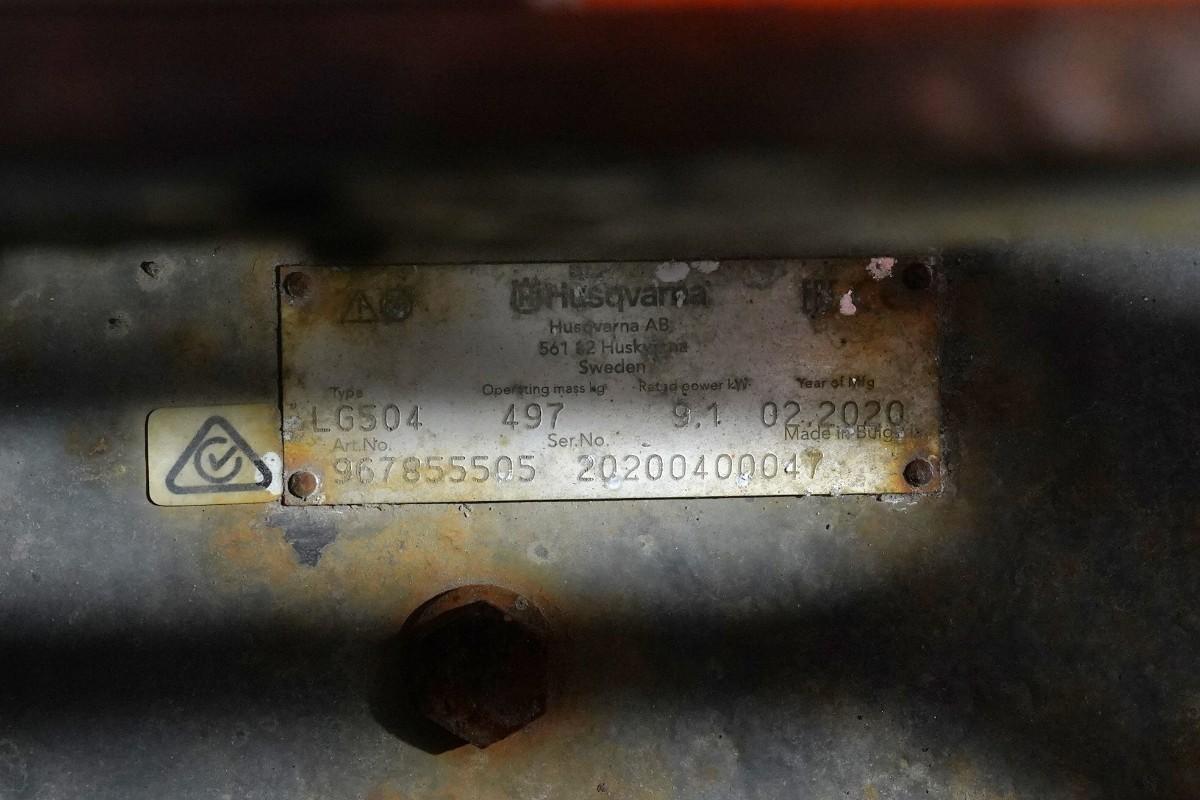 2020 Husqvarna LG504 Vibroplate - 497kg