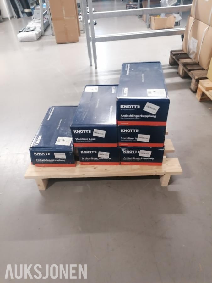 HELT NYTT - 5 stk Knott KS30 Antislingringskobling til tilhenger/campingvogn.