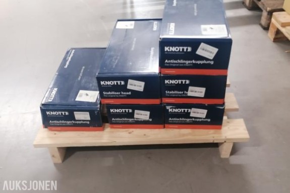 HELT NYTT - 5 stk Knott KS30 Antislingringskobling til tilhenger/campingvogn.