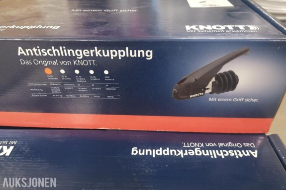 HELT NY - Knott KS30 Antislingringskobling til tilhenger/campingvogn.