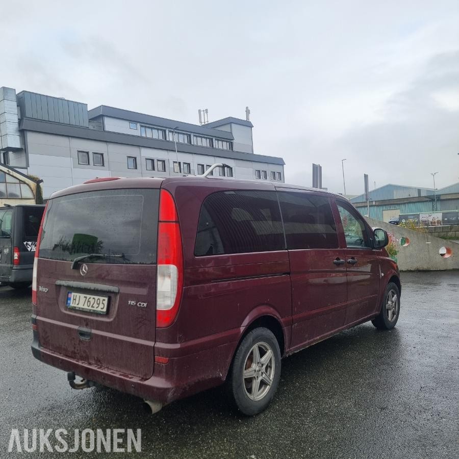 2004 Mercedes-Benz Vito 115 CDI 2.1 150HK AUTOMAT, WEBASTO, 5-SETER