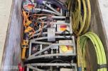 Diverse hydrauliske muttertrekkere,aggrgat,slanger,deler