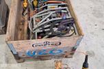 Diverse hydrauliske muttertrekkere,aggrgat,slanger,deler