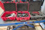 Diverse hydrauliske muttertrekkere,aggrgat,slanger,deler