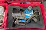 Diverse hydrauliske muttertrekkere,aggrgat,slanger,deler