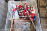 Diverse hydrauliske muttertrekkere,aggrgat,slanger,deler