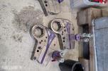 Diverse hydrauliske muttertrekkere,aggrgat,slanger,deler