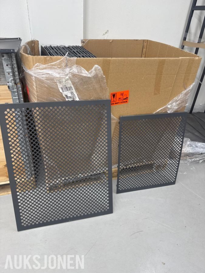 Komplett Wanzl butikkinnredning / hyllesystem – over 4 500 deler