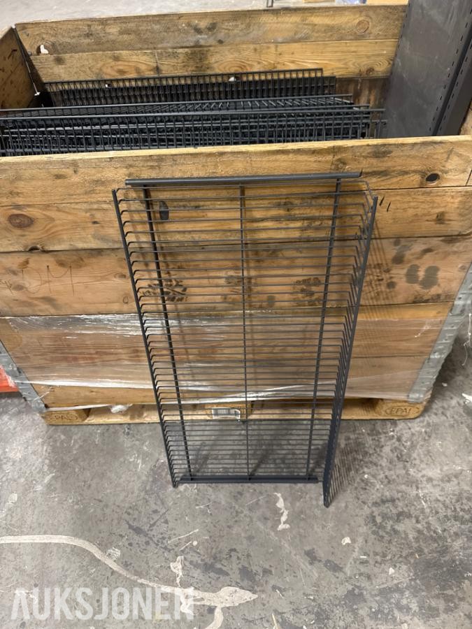 Komplett Wanzl butikkinnredning / hyllesystem – over 4 500 deler